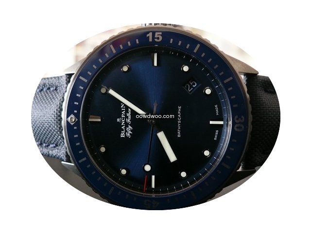 Blancpain Fifty Fathoms Bathyscaphe 2017...