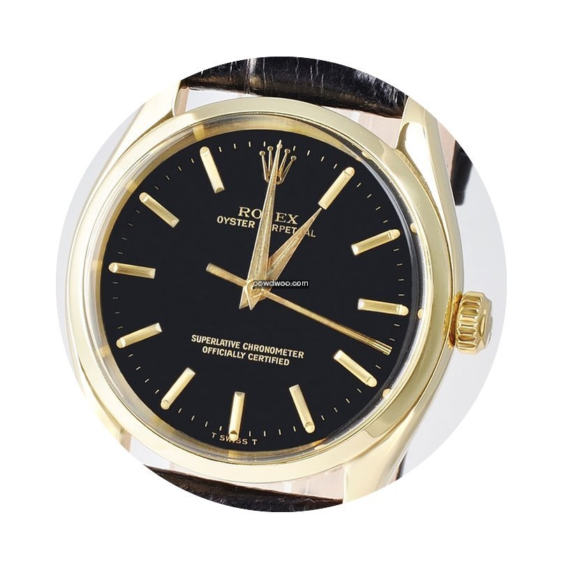 Rolex Oyster Perpetual 1005 Vintage 585 ...