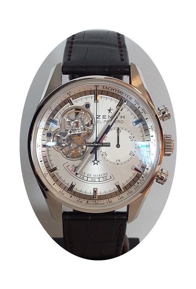 Zenith el primero chronomaster open face...