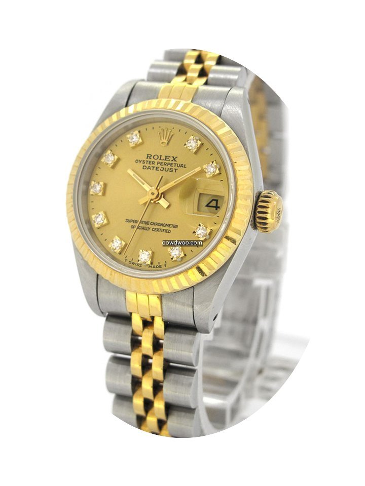 Rolex Oyster Perpetual Datejust 18K Gold...