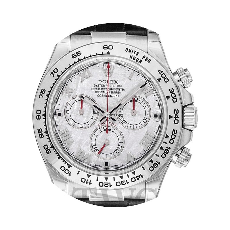 Rolex Daytona Meteorite 18k White Gold/L...