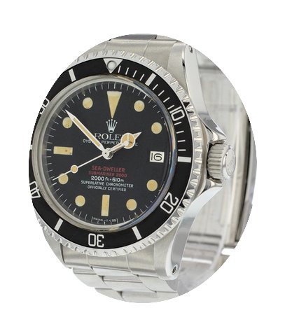 Rolex Vintage Sea Dweller Double Red...
