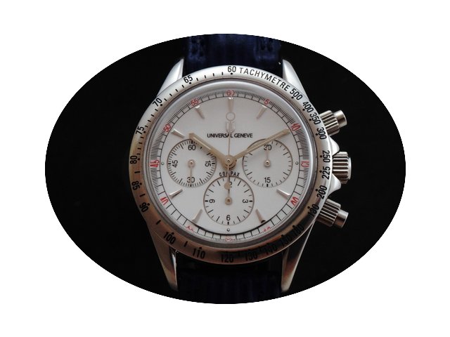 Universal Genève Compax Steel Chronogra...