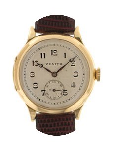 Zenith Vintage medio oro giallo cassa ce...
