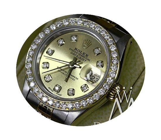 Rolex Two Tone - Ladies Rolex Oyster Per...