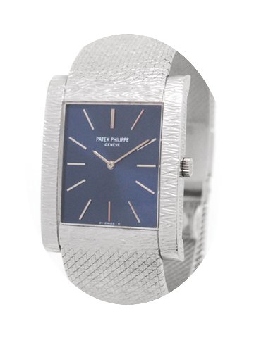 Patek Philippe 18K White Gold 3553 Manua...