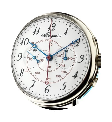 Breguet Classique Chronograph 18k WG Whi...