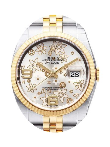 Rolex Datejust 36mm Edelstahl/Gelbgold S...