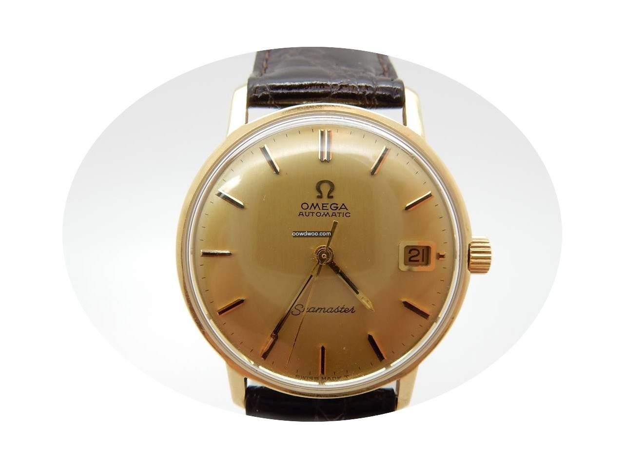 Omega Seamaster Automatik Gold...
