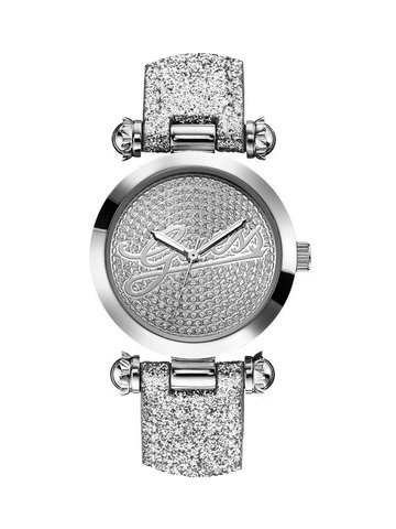Guess W0057L1 Damenuhr mit Glitzerarmban...