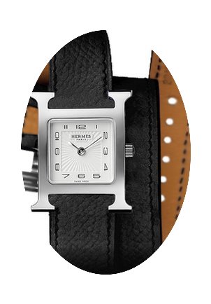 Hermès H Hour Quartz Small PM Ladies Wa...