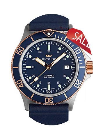 Glycine COMBAT SUB SPECIAL BLUE DIAL...