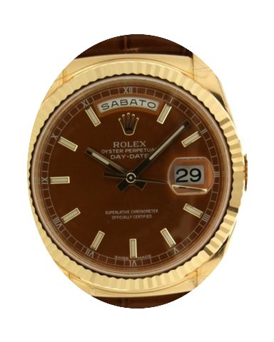 Rolex Day Date 118138 In Yellow Gold And...