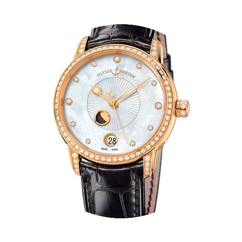 Ulysse Nardin Diamonds Bezel Lady Luna R...