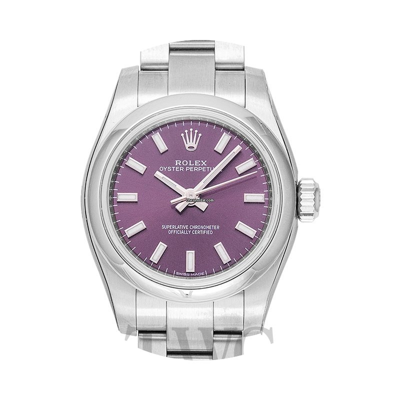Rolex Oyster Perpetual 26 Purple Steel 2...