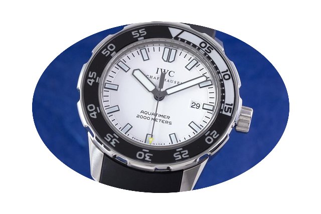 IWC Aquatimer 2000 Meter Edelstahl Autom...