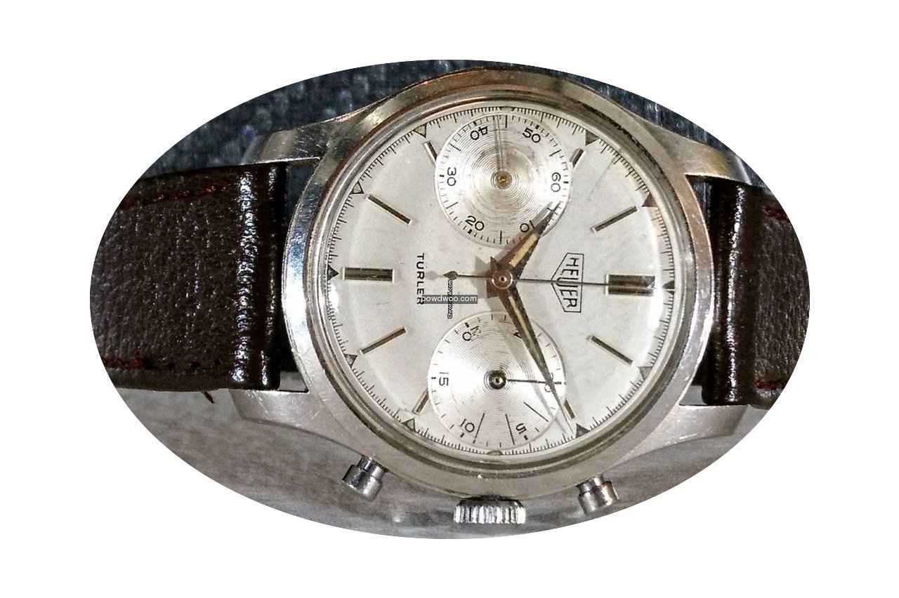 Heuer Pre Carrera Chrono ref. 404 with T...