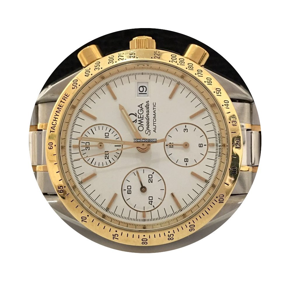Omega Speedmaster Date Automatico Ouro e...