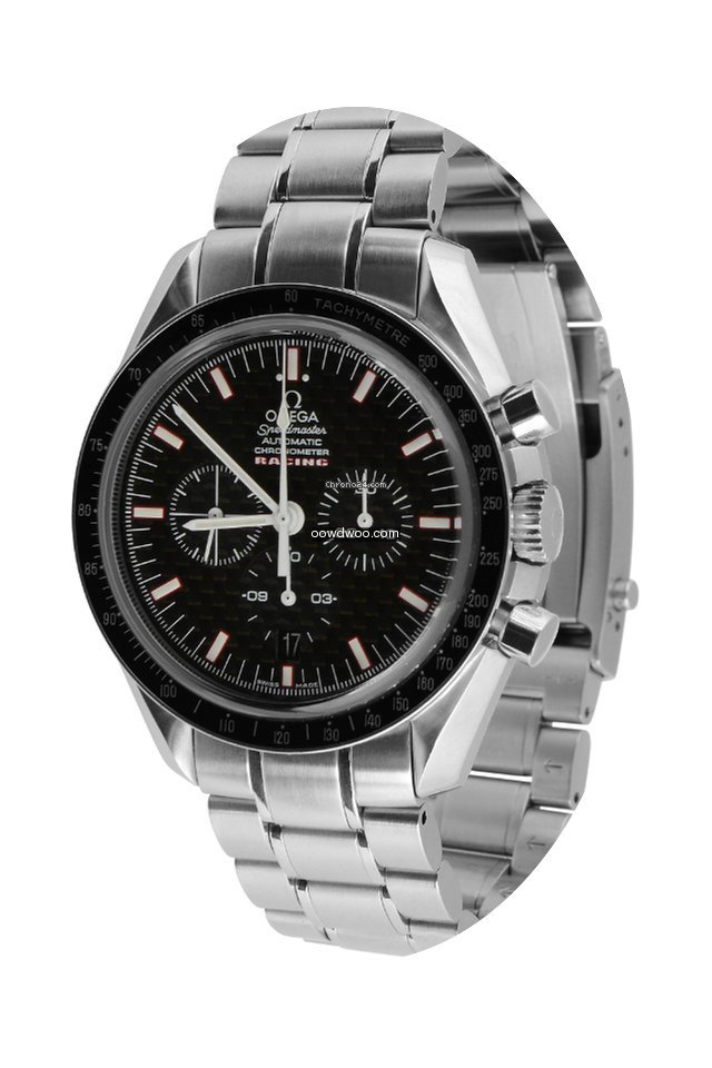 Omega Speedmaster Racing Chrono Carbon F...