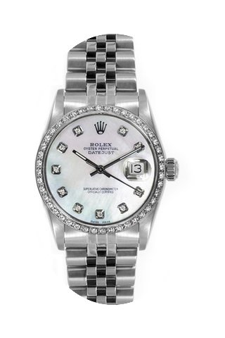 Rolex Women's Datejust Midsize Stainless...