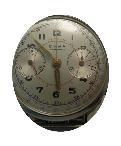 Cyma Tavannes Chronograph Vintage inv.12...
