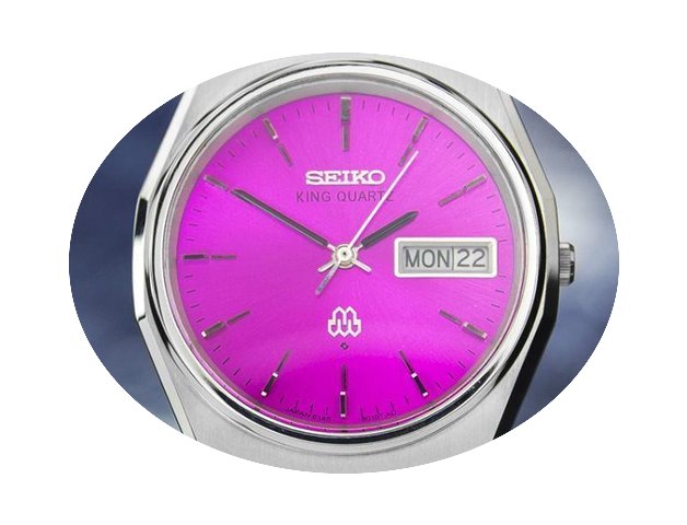 Seiko King Quartz Rare Mens Day Date Wat...
