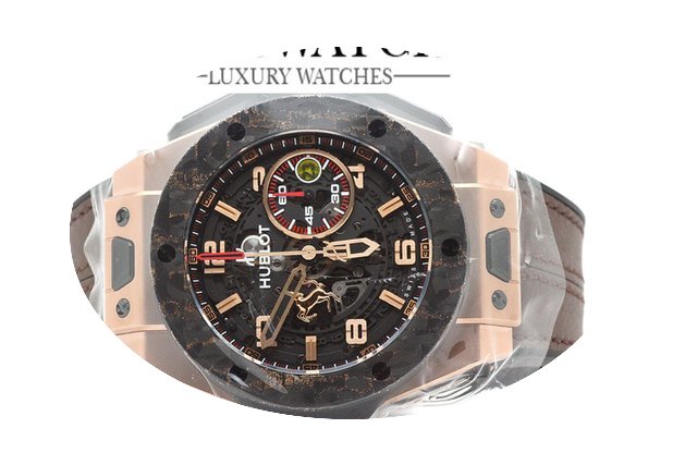 Hublot BIG BANG FERRARI KING GOLD CARBON...