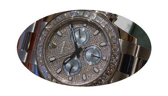 Rolex 116576 TBR Daytona Platinum Baguet...