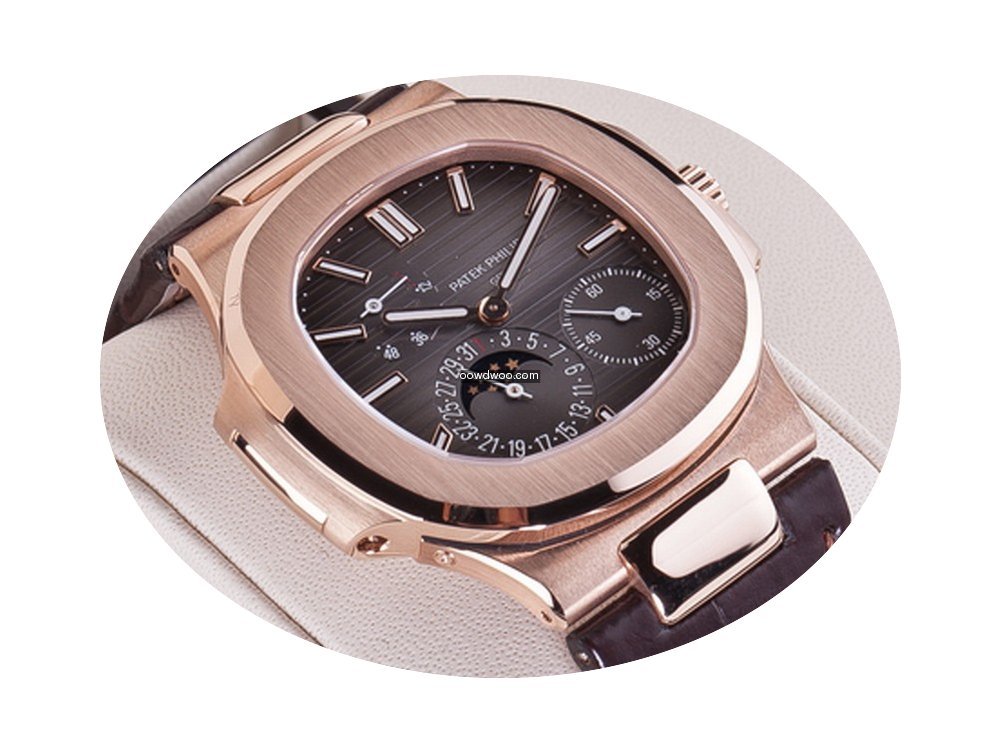 Patek Philippe Nautilus Moon Phase Power...