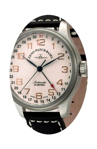 Zeno-Watch Basel OS Retro Pointer Date...