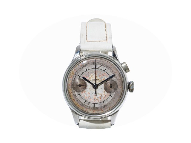 Vulcain Patina Single Button Chronograph...