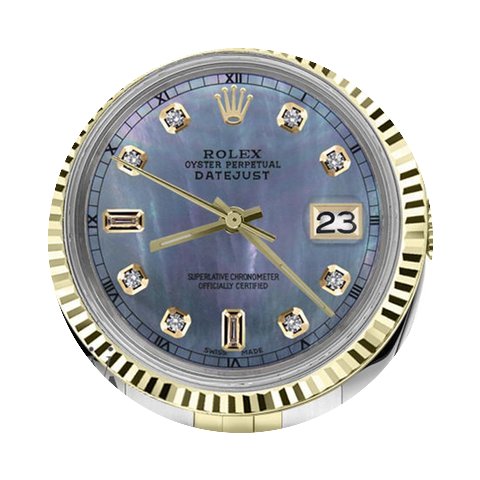 Rolex Men`s Rolex 36mm Datejust2tone Tah...