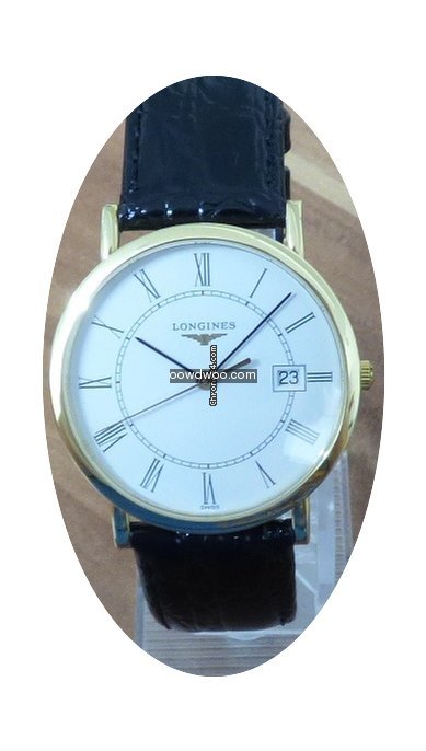 Longines Presence 18 k Gelbgold ungetrag...