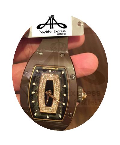 Richard Mille RM 07-01 Ladies Brown Cera...
