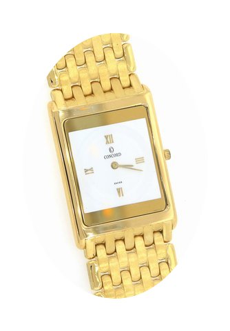 Concord 18k Yellow Gold 24mm Smooth Beze...