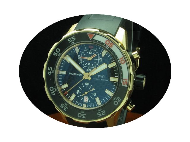 IWC Aquatimer 18kt 750 Gold Chronograph ...