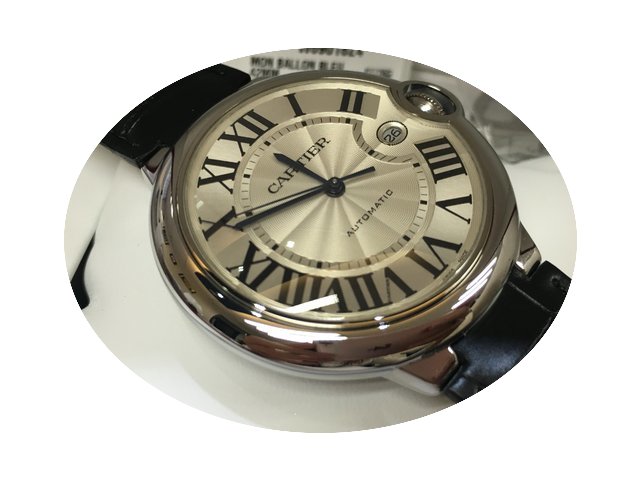 Cartier Ballon Bleu W69016Z4 Mens, Autom...