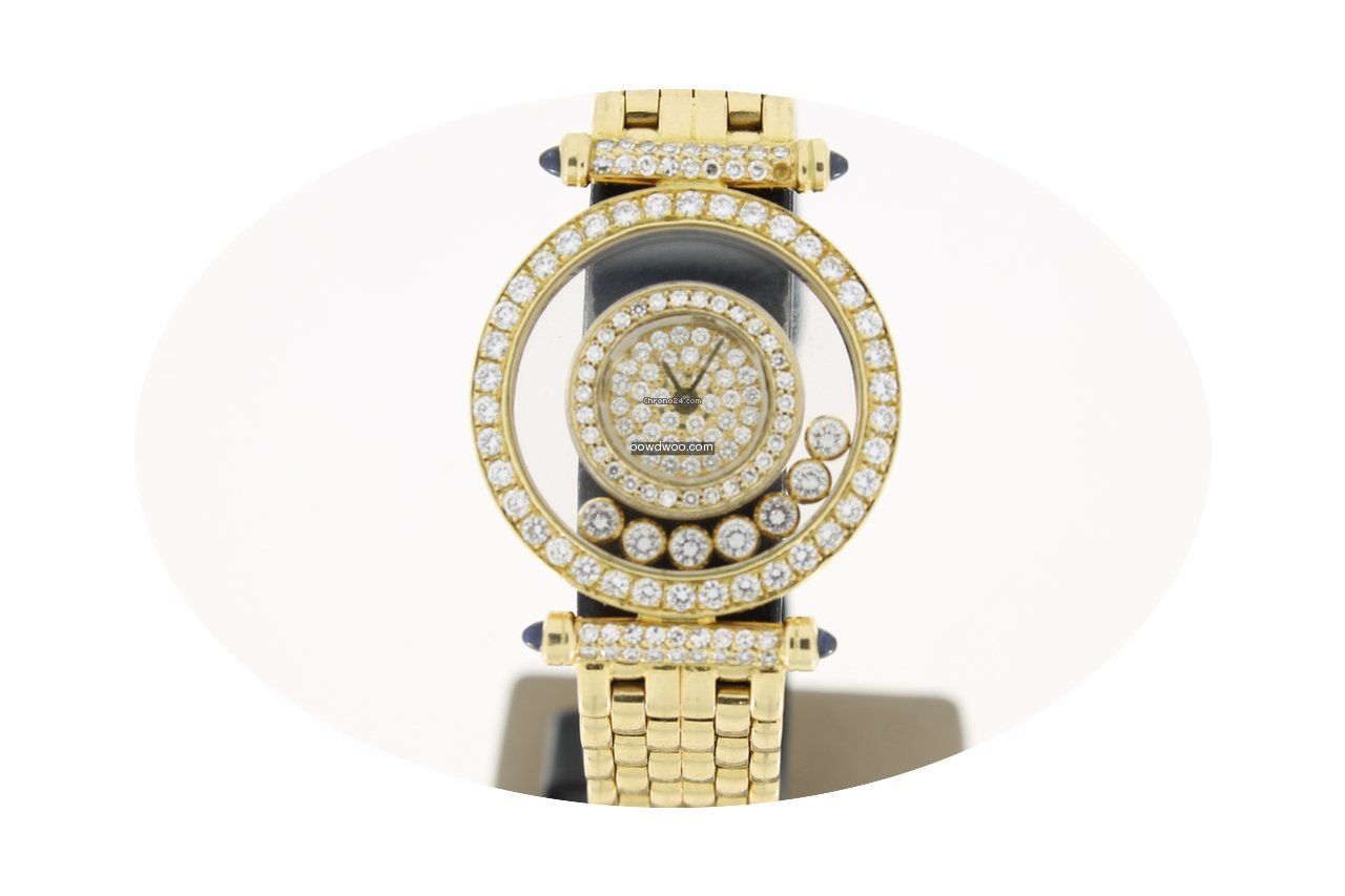 Chopard Happy Diamonds 18K Yellow Gold F...