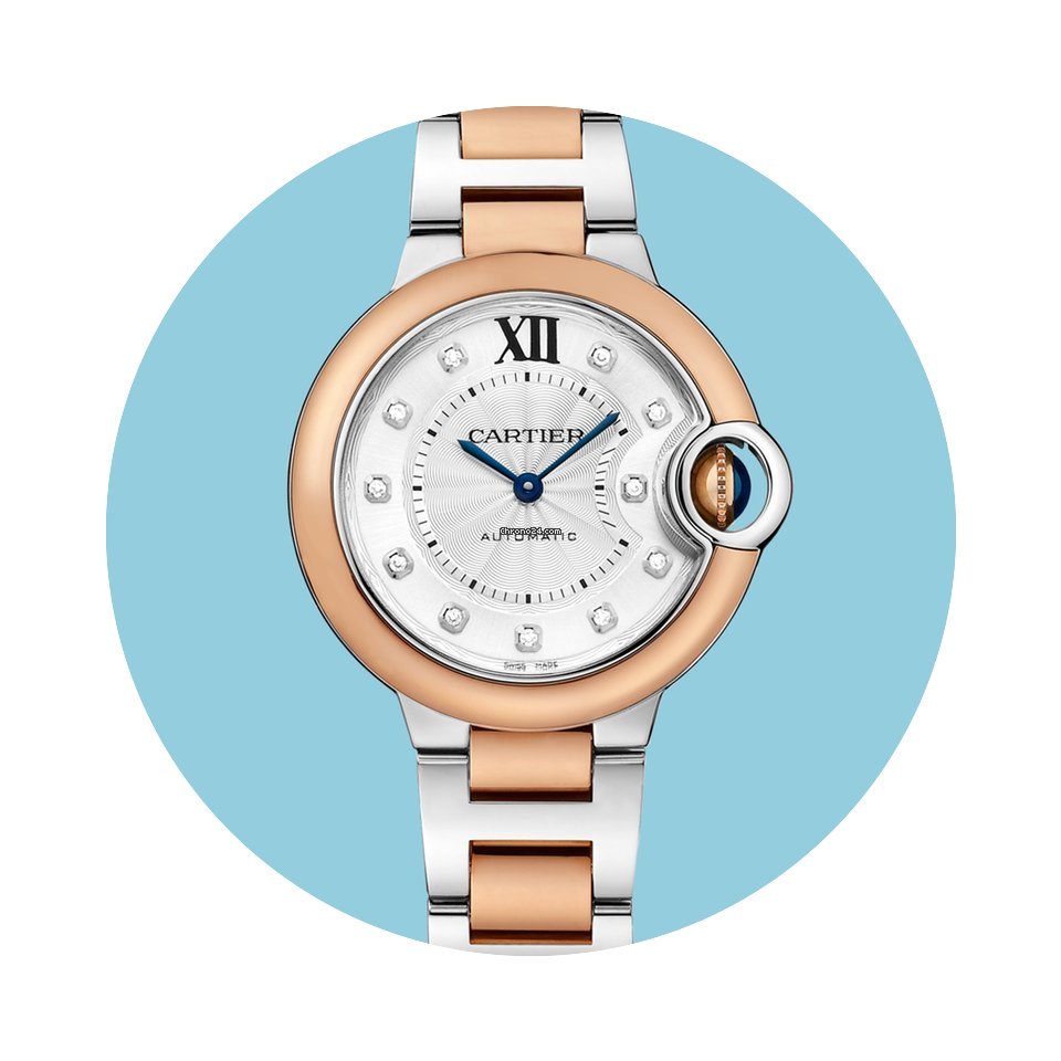 Cartier Ballon Bleu 33 mm Stahl Rotgold ...
