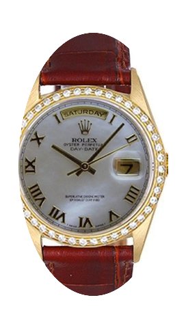 Rolex Mens President Yellow Gold Watch W...