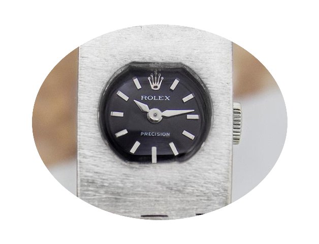 Rolex 18k & Ss 1968 Manual Petite Dr...