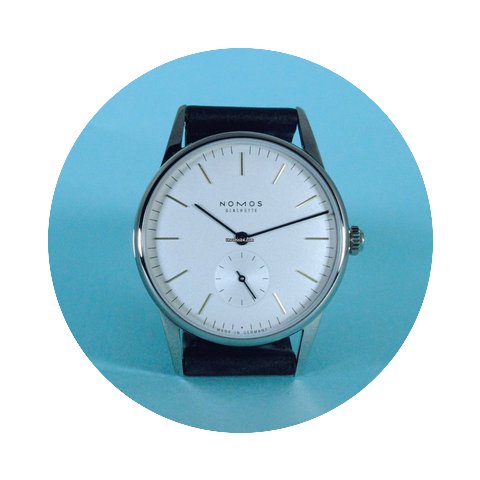 Nomos Glashütte Orion 35mm Edelstahlbod...