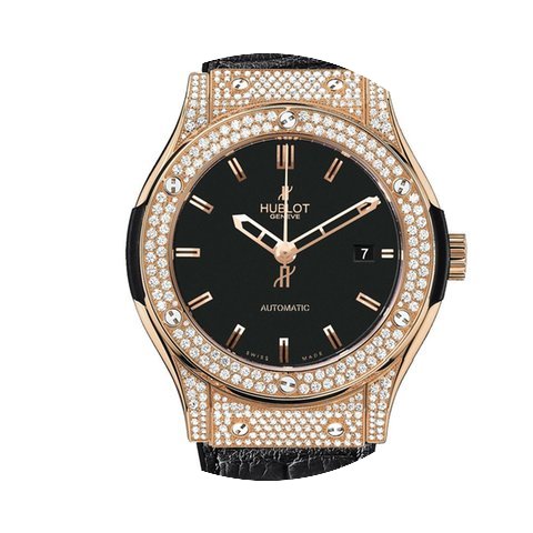 Hublot Classic Fusion 45 mm Red Gold Dia...