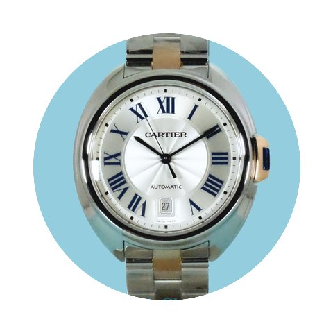 Cartier CLÉ DE CARTIER 40mm Index silbe...