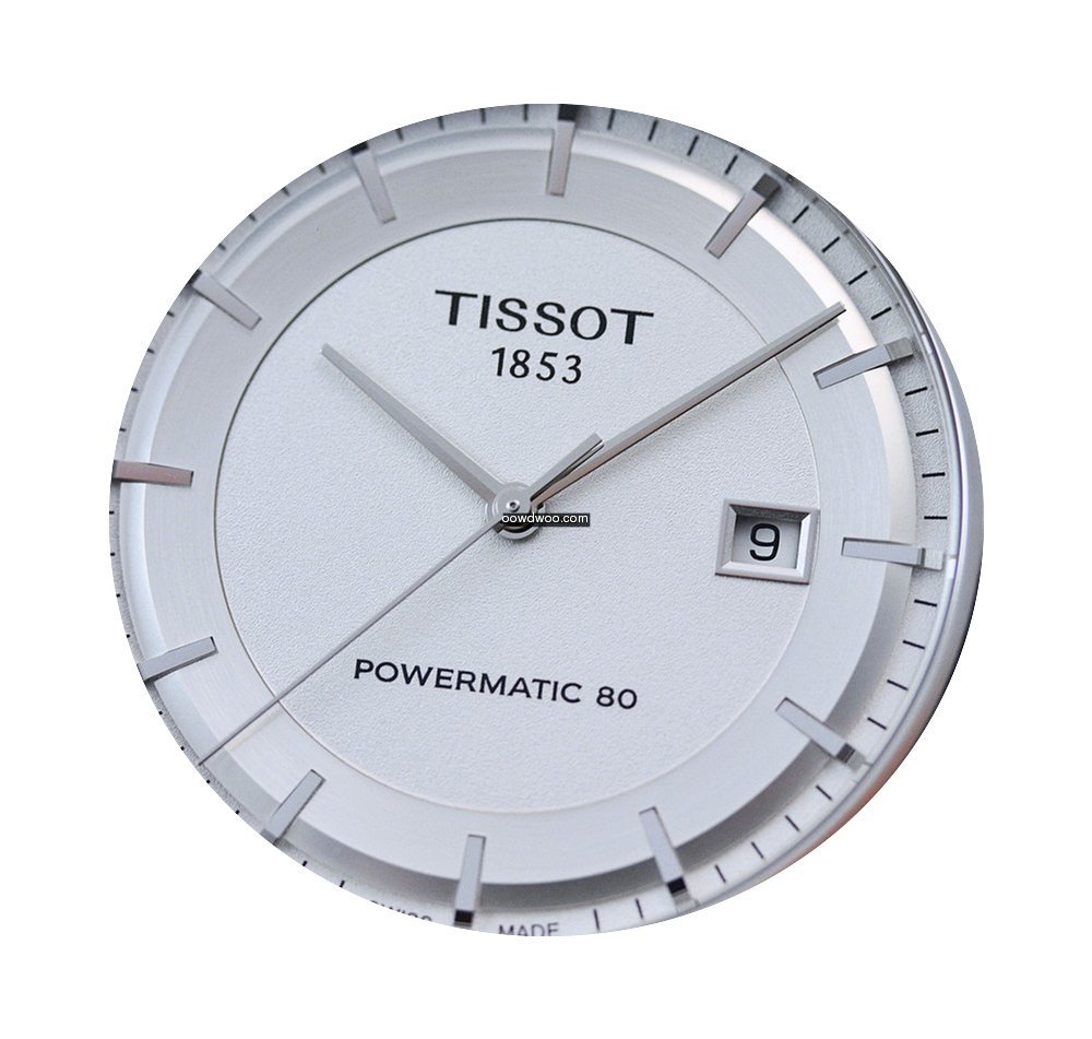 Tissot Luxury Powermatic 80 Silver Index...