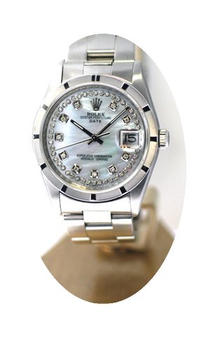 Rolex Mens Date Model all in stainless s...
