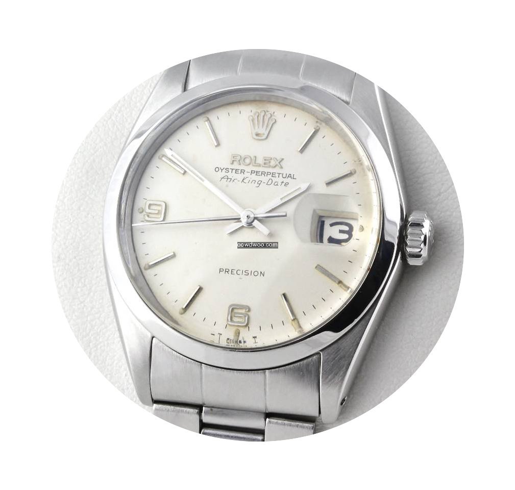 Rolex AIR-KING DATE 34mm STAHL AUTOMATIK...