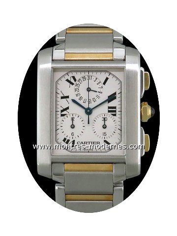 Cartier Tank Française Chronoreflex Ré...