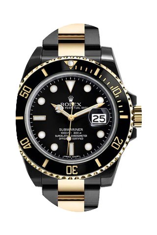 Rolex Submariner 116613 DLC-PVD...