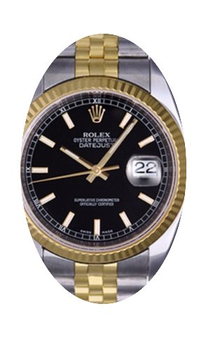 Rolex [NEW] Datejust Mens 116233 Blk Ind...